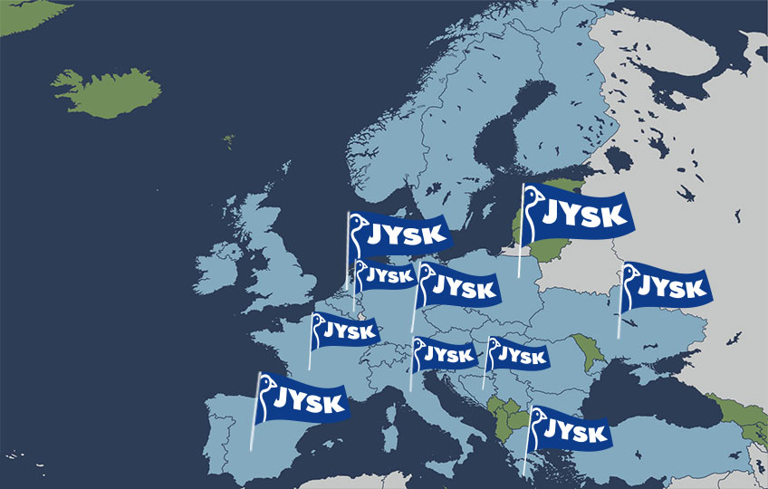 New JYSK stores