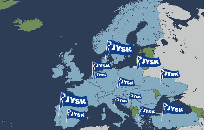 New JYSK stores