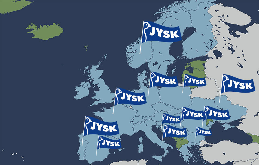 New JYSK stores