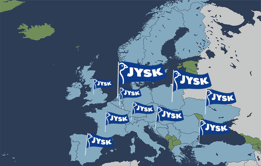 New JYSK stores