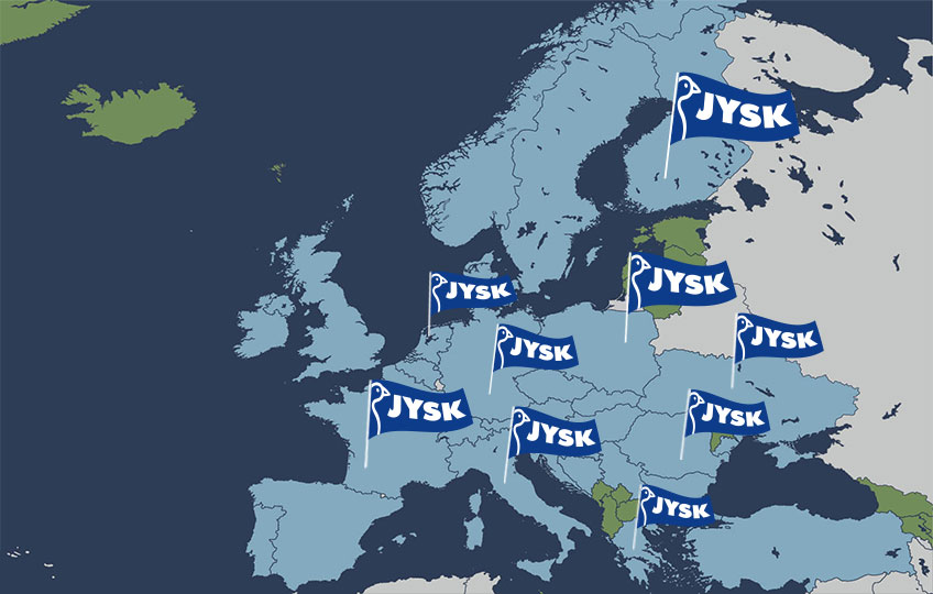 New JYSK stores