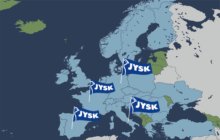 New JYSK stores