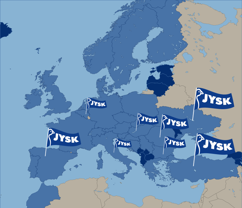 New JYSK stores February 2026