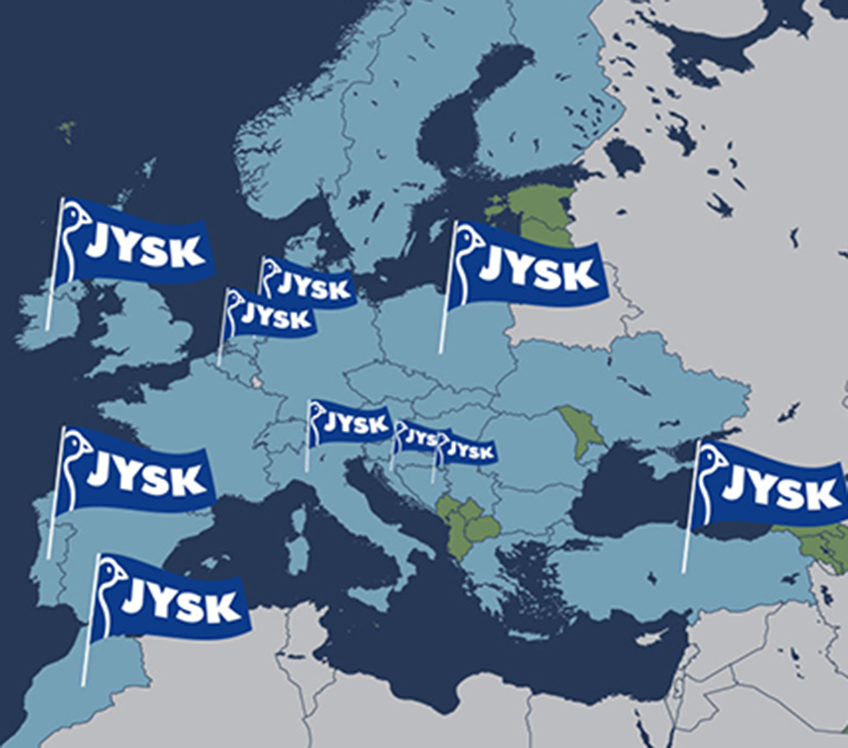 JYSK - New stores April 2025