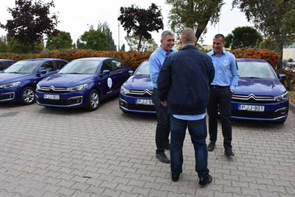 JYSK cars in Hungary
