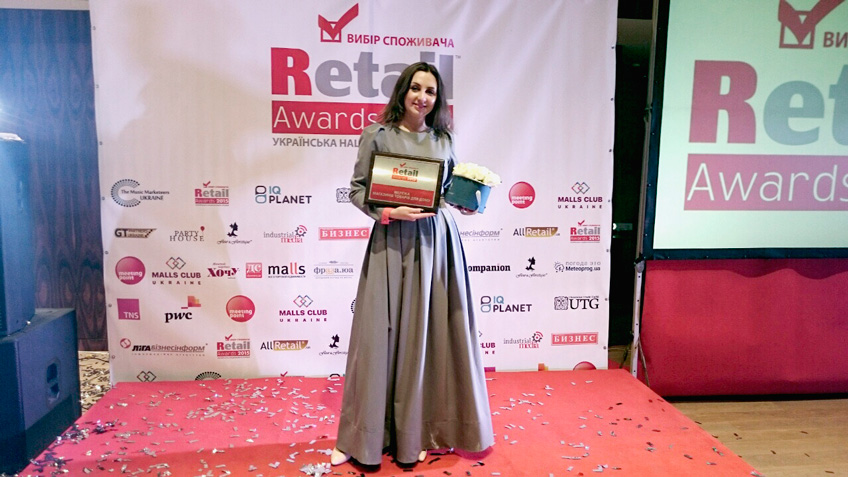 JYSK Ukraine retail award Svitlana Yarosh