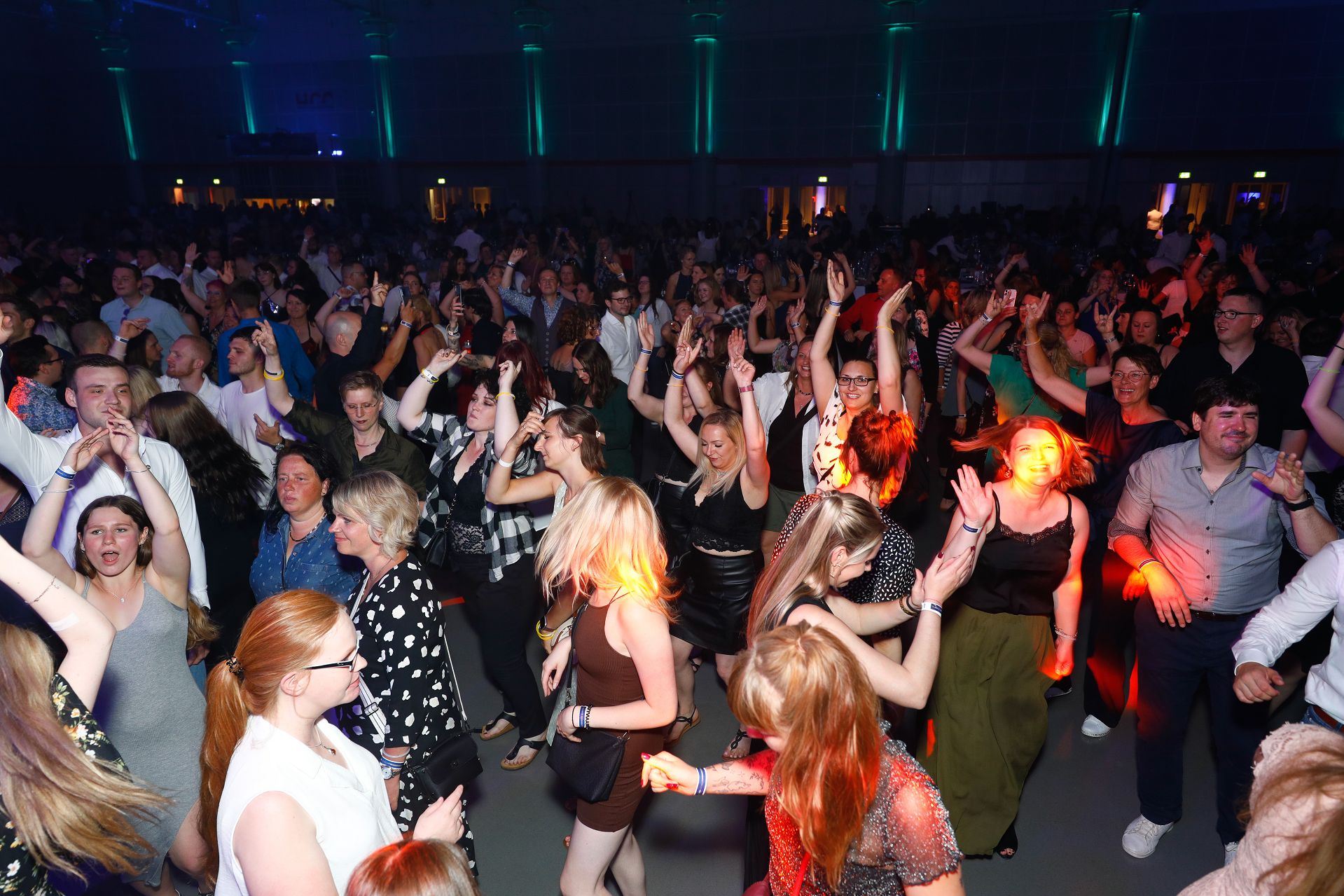 Die Party ist in vollem Gange