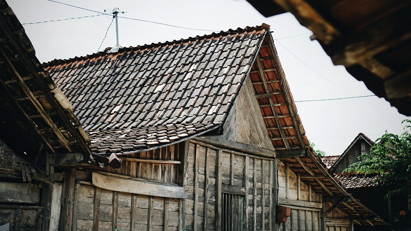 Teak from old house