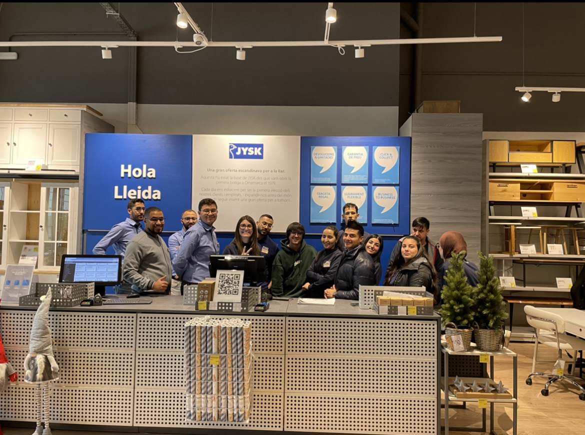Store Managers de JYSK Marruecos en su formación en España