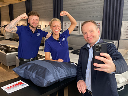 Rasmus, Sandra i Torben