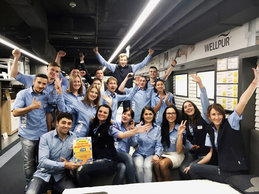Store opening Ukraine Gulliver