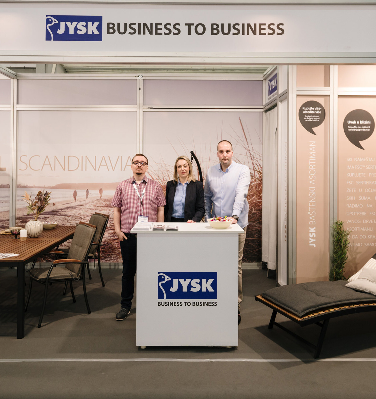 JYSK B2B tim