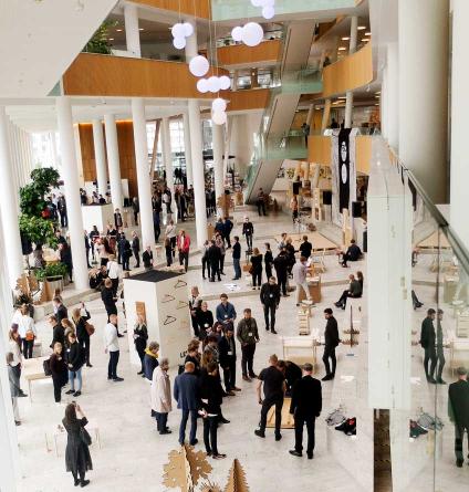 45 designs in wood participate in the FSC Design Award 2017. All are exhibited so the audience has the opportunity to look into the many great designs and hear about the underlying sustainable thoughts.