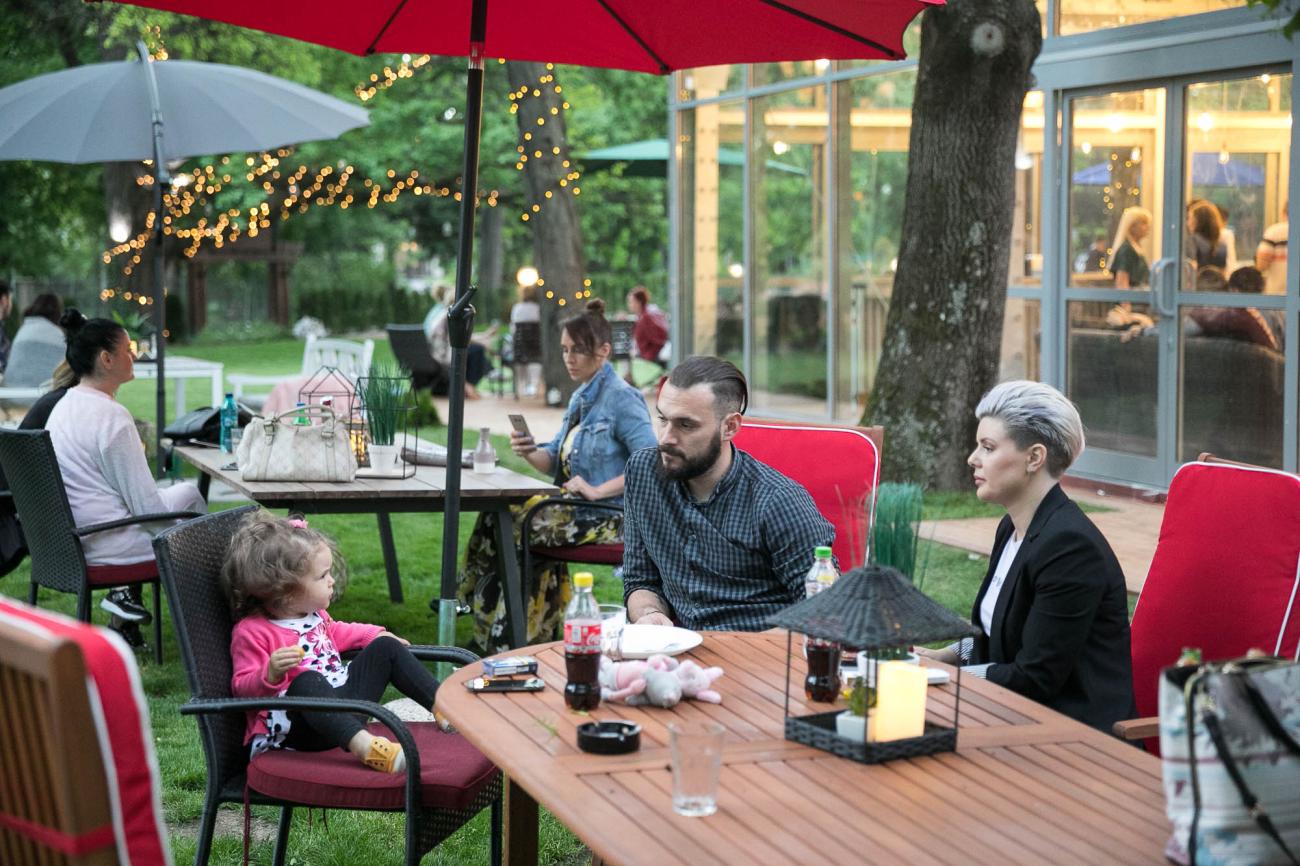 Scandinavian summer night in Bucharest.