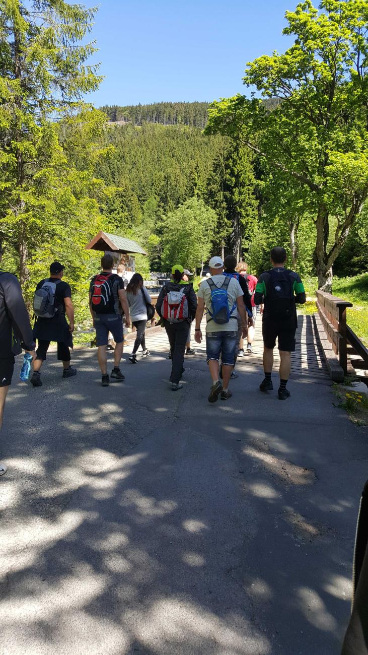 Czech and Slovak colleagues climb the highest mountain.