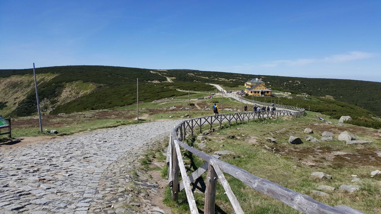 Czech and Slovak colleagues climb the highest mountain.