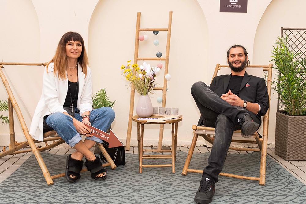 Alina Vîlcu și Omid Ghannadi 