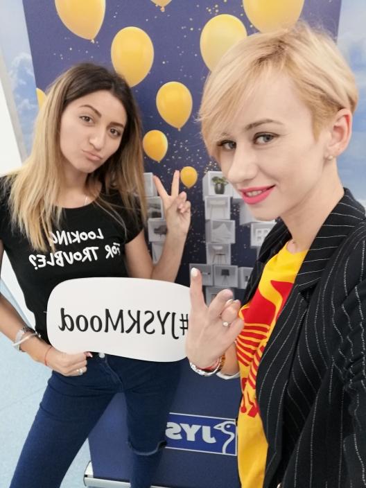 Ruxandra Petrescu și Katy Sava - fotografie de profil realizată de Katy