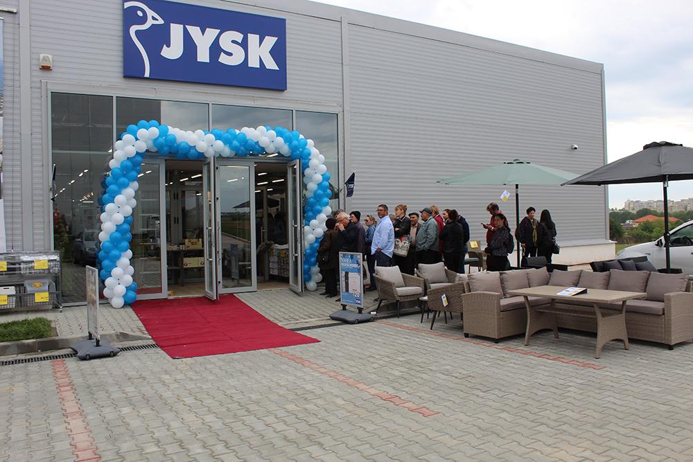 Customers during the reopening day