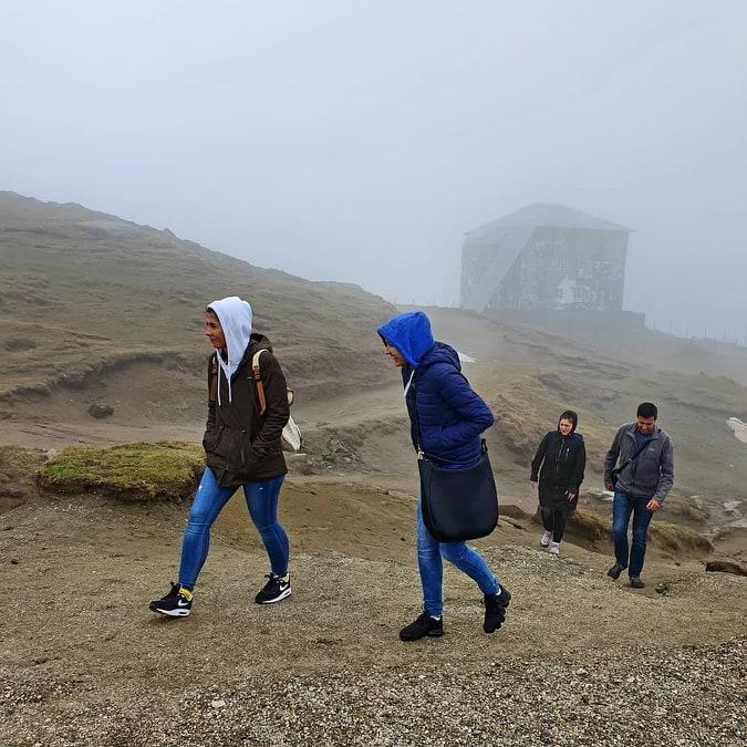 A walk at 2200 m altitude