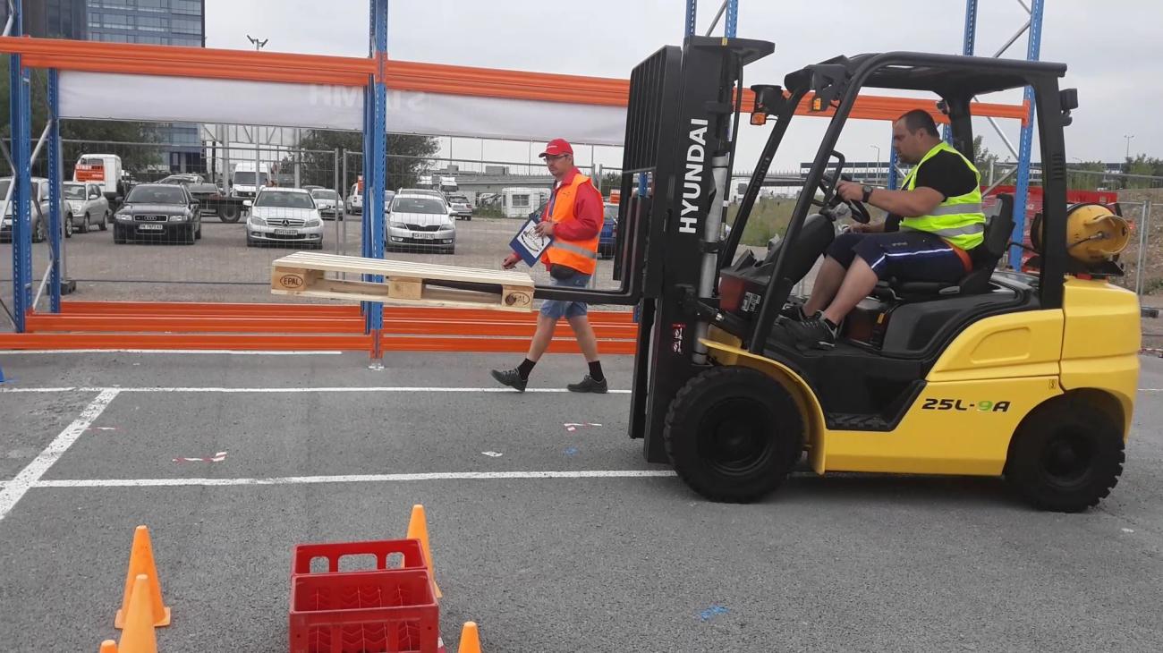 Dimitar Trifonov forklift competition