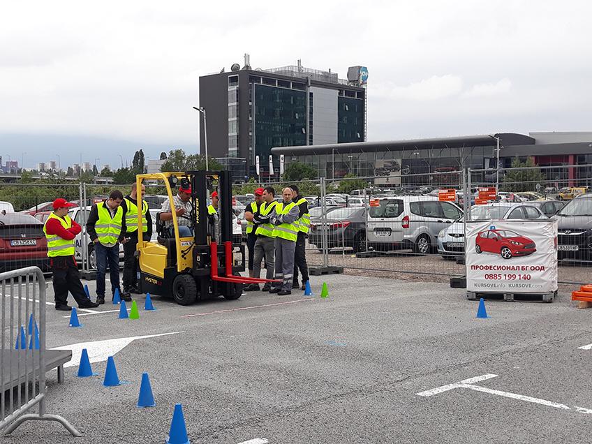 Dimitar Trifonov forklift competition