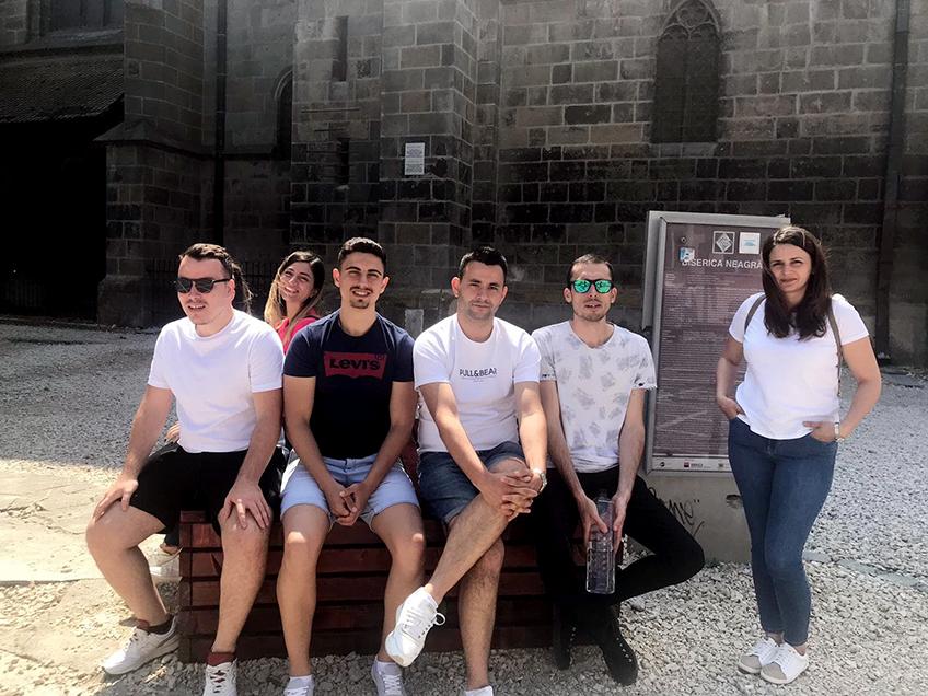 Romanian colleagues in Brasov