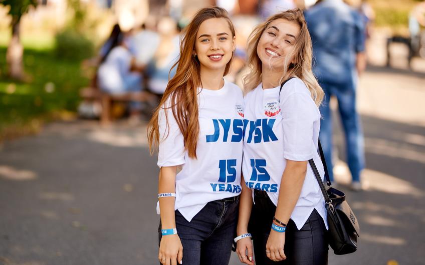 JYSK Ukraine 15th anniversary