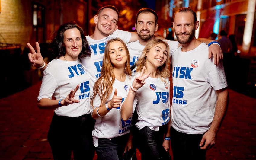 JYSK Ukraine 15th anniversary
