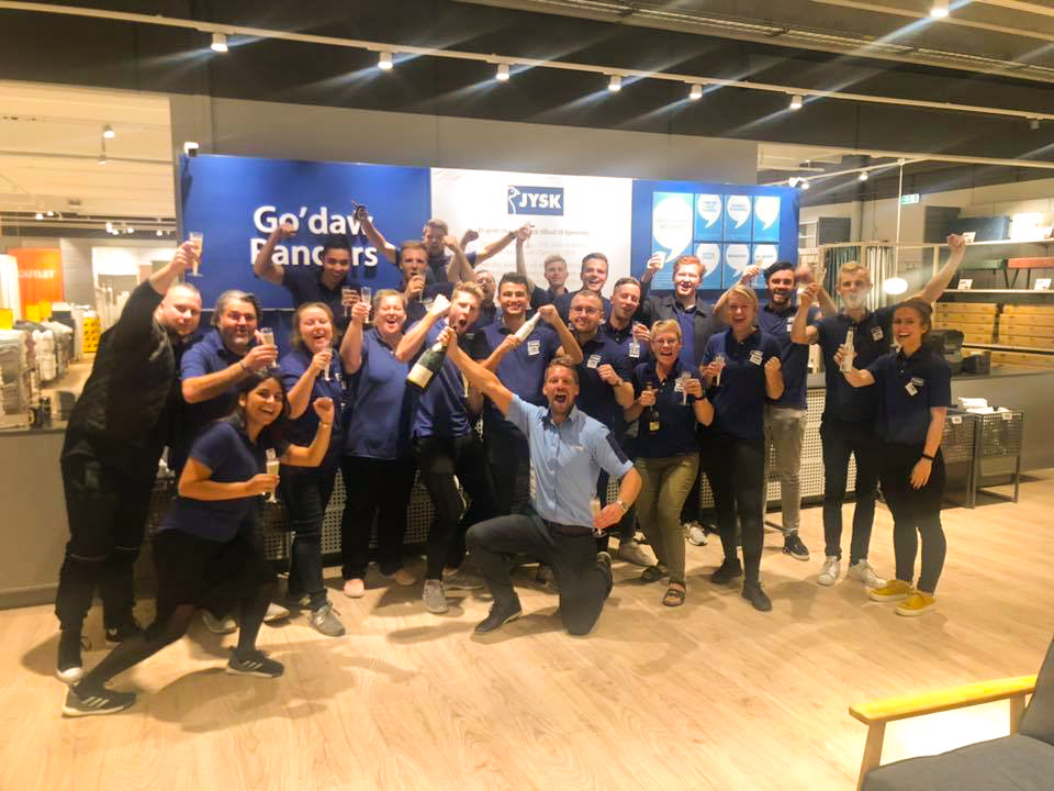 Genåbning af Randers Syd.