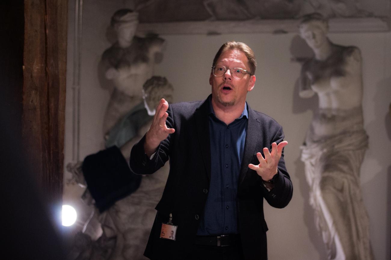 Museumsinspektør Henrik Holm