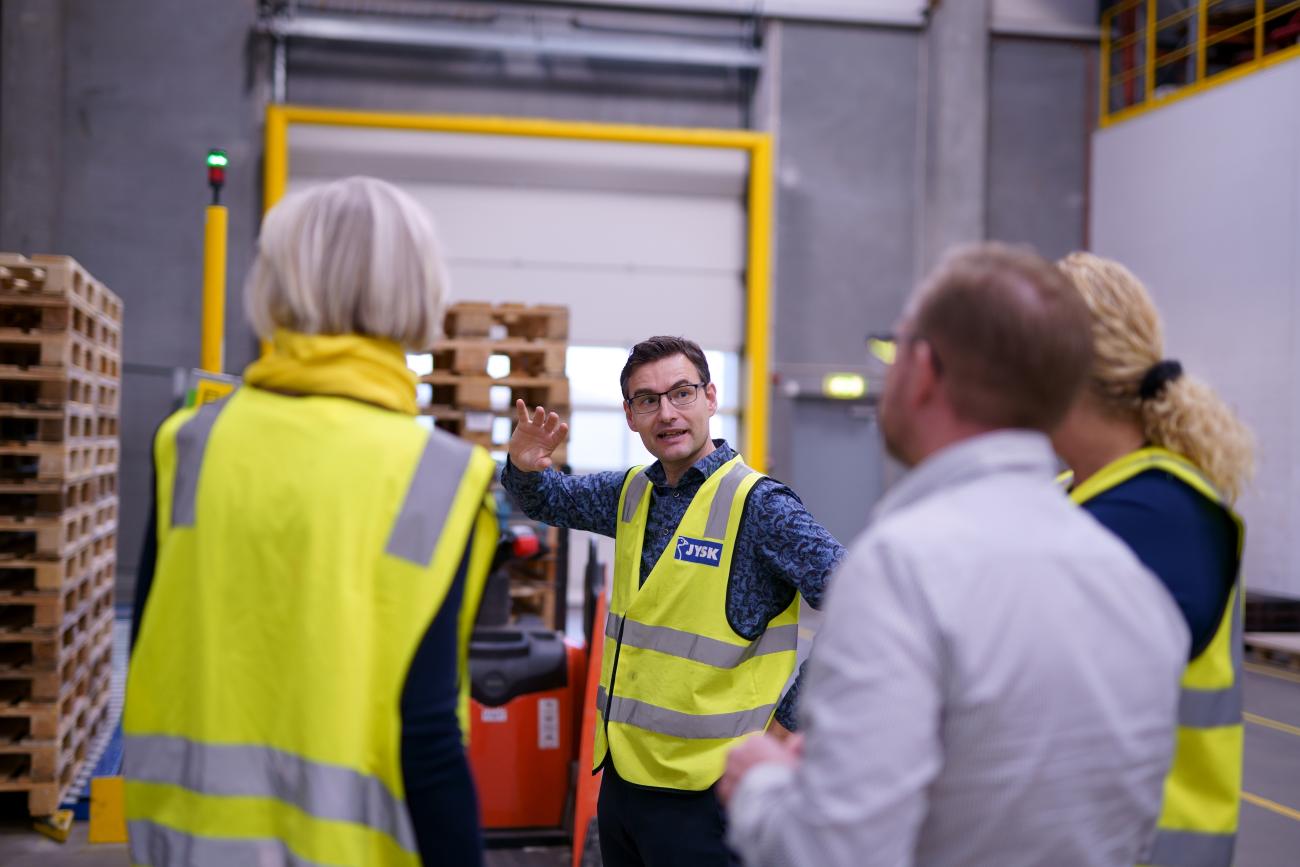 Kommunikationsdirektør Rune J. Pedersen fortæller om vores pallescanner