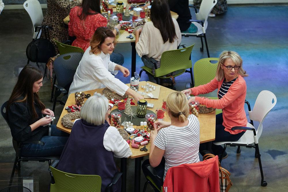 JYSK life club "Magic Christmas Workshop" in Serbia.