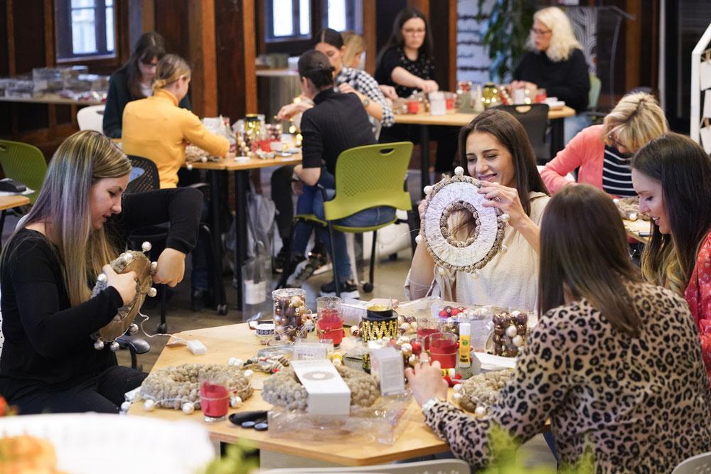 JYSK life club "Magic Christmas Workshop" in Serbia.