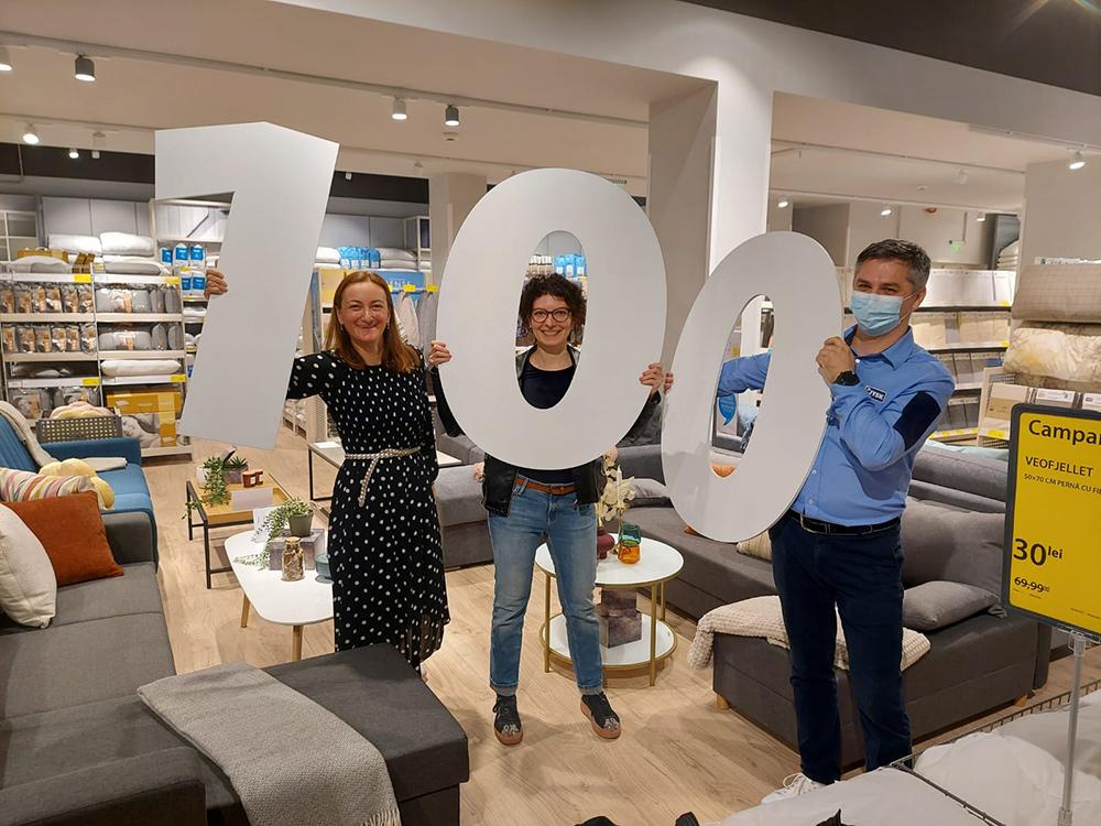 JYSK celebrates 100 stores in Romania