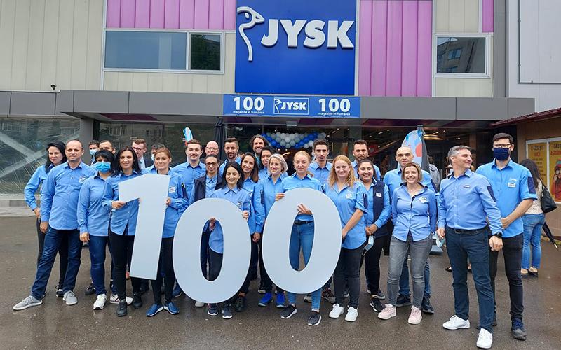 JYSK celebrates 100 stores in Romania