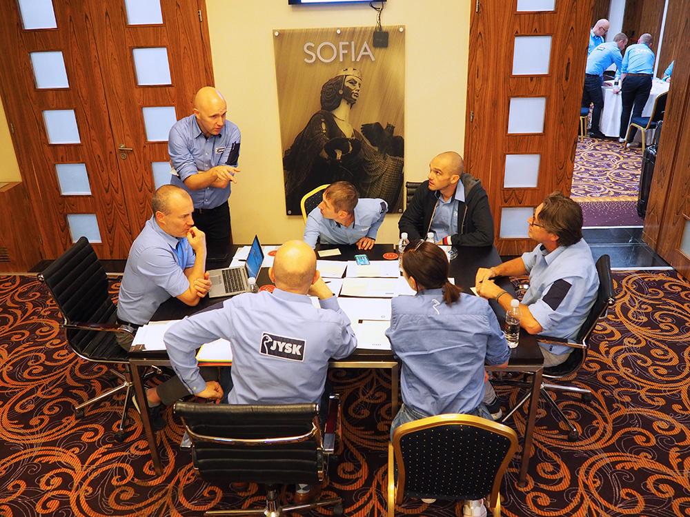 During one of the workshops at the Retail Managers Meeting 2021
