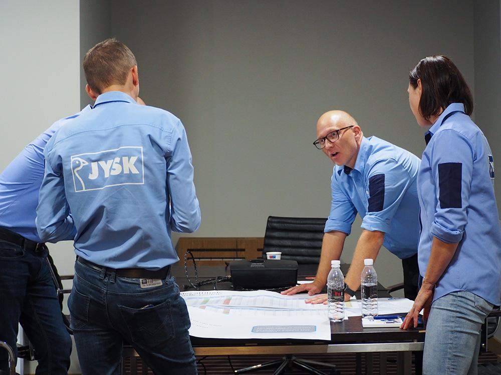During one of the workshops at the Retail Managers Meeting 2021