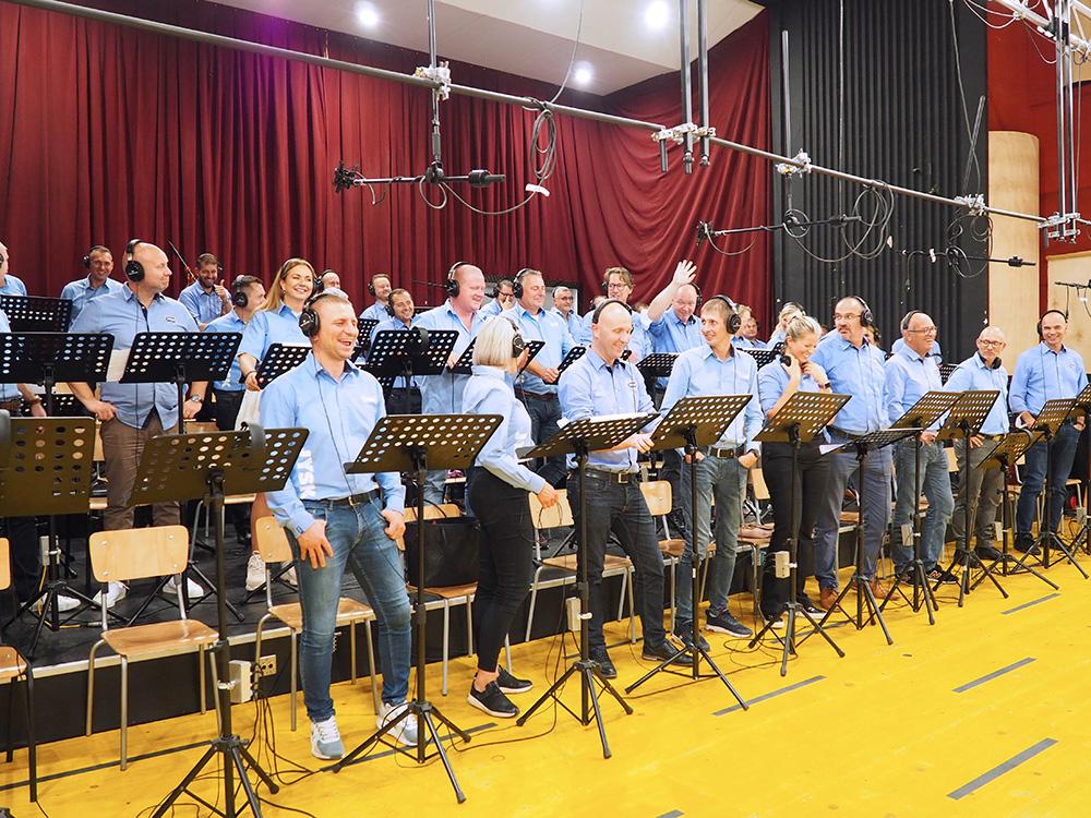 The Social Activity was a surprise. The Retail Managers went into studio to record a song.