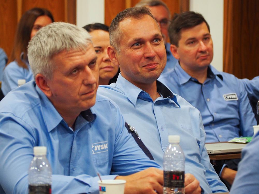 Sándor Horváth and Péter Kubon, Retail Managers JYSK Hungary