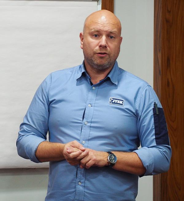 Stian Stenseth, Retail Manager JYSK Norway