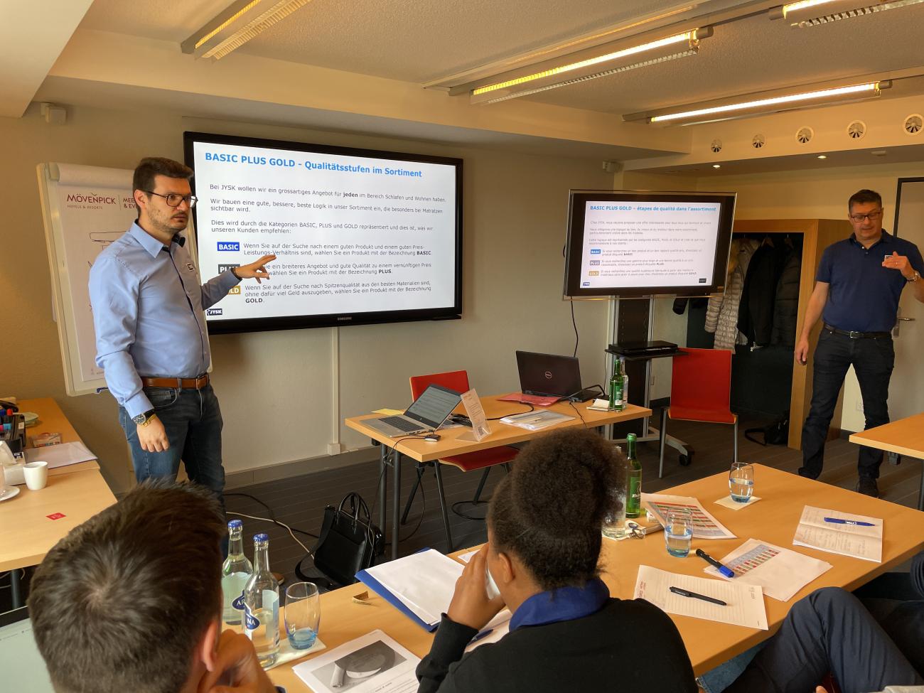 Sales & Marketing Manager in Switzerland, Maloku Arben, presents.