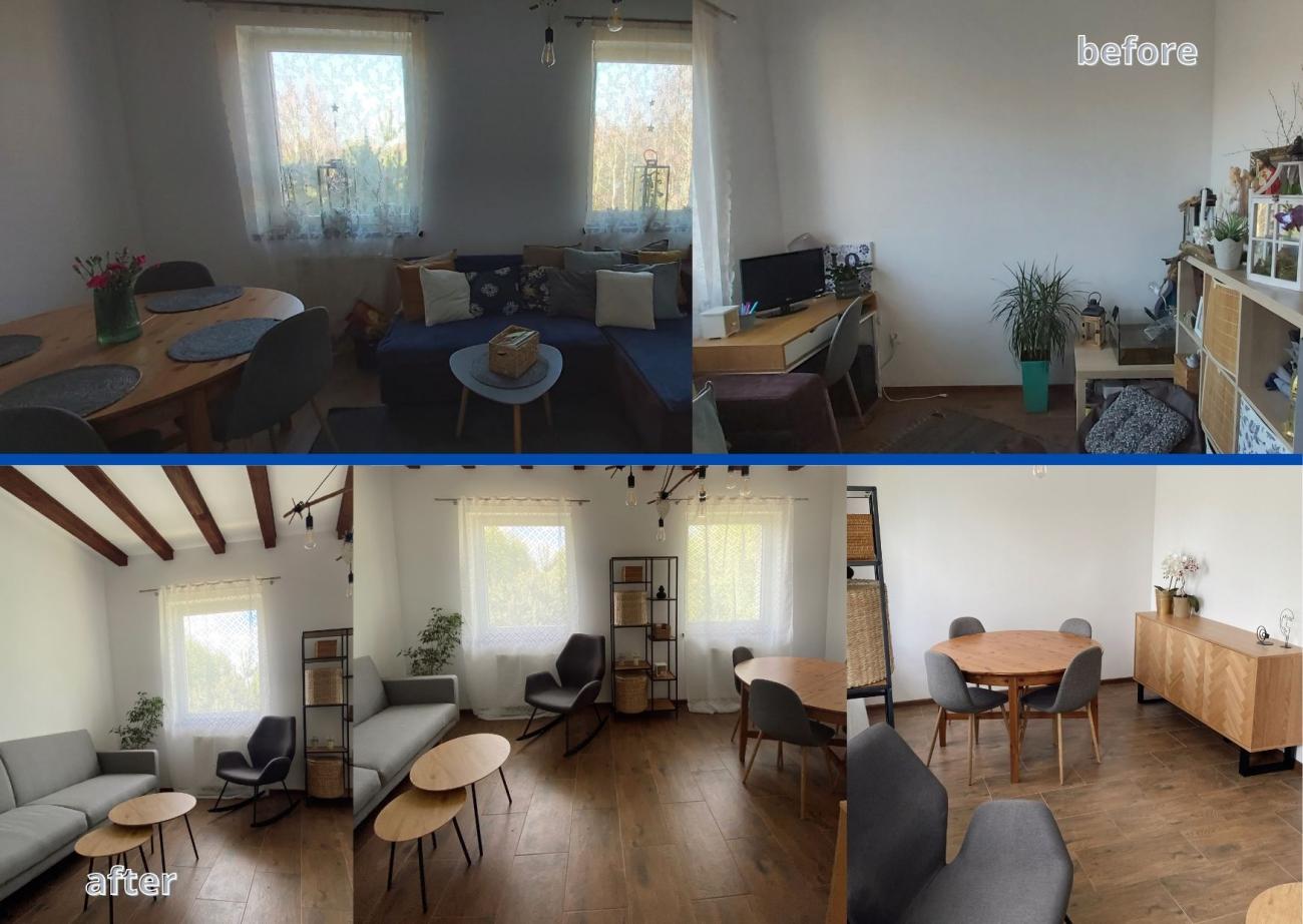 You can see the six transformations in this image gallery.
