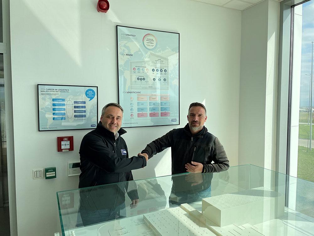 Together with Luben Mishev, Retail Manager JYSK Bulgaria