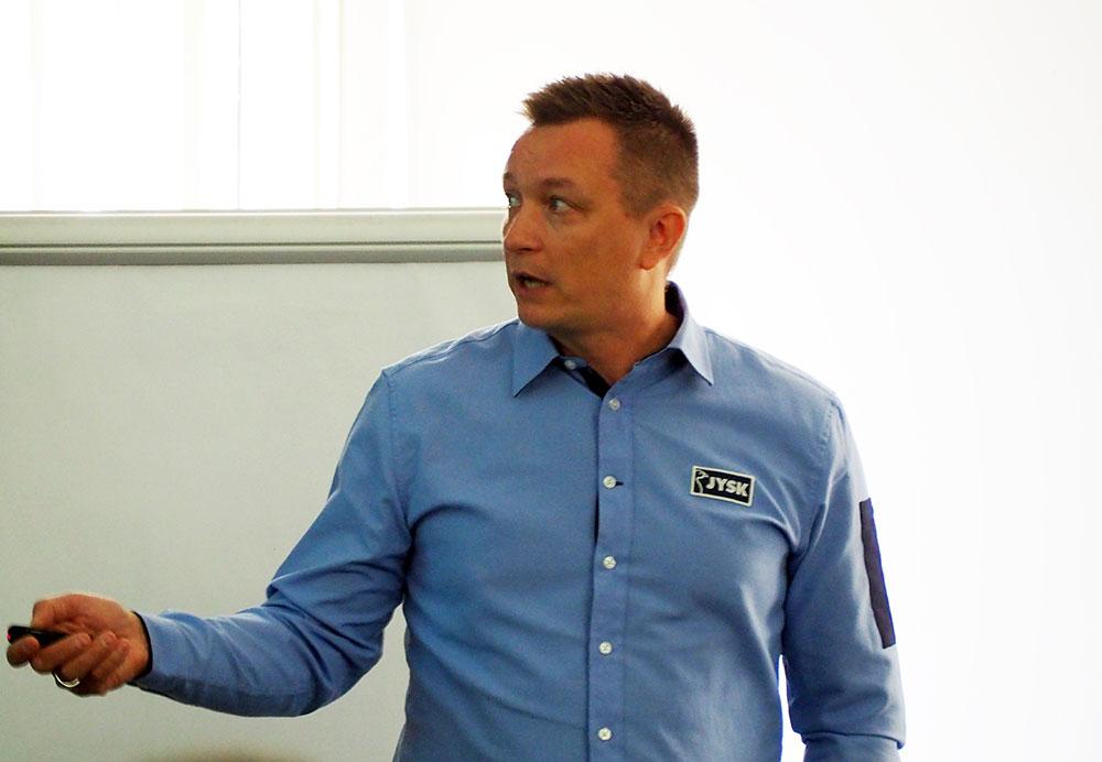Ville Velin, Regional Retail Director JYSK