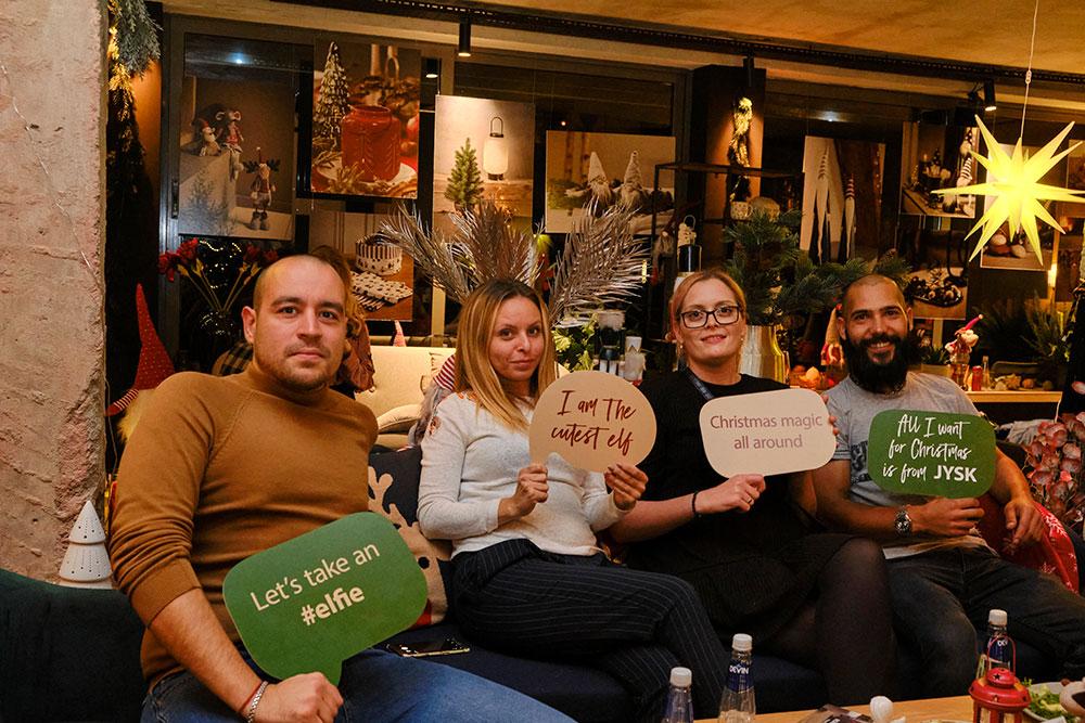 Коледа започна в София с JYSK PR събитие