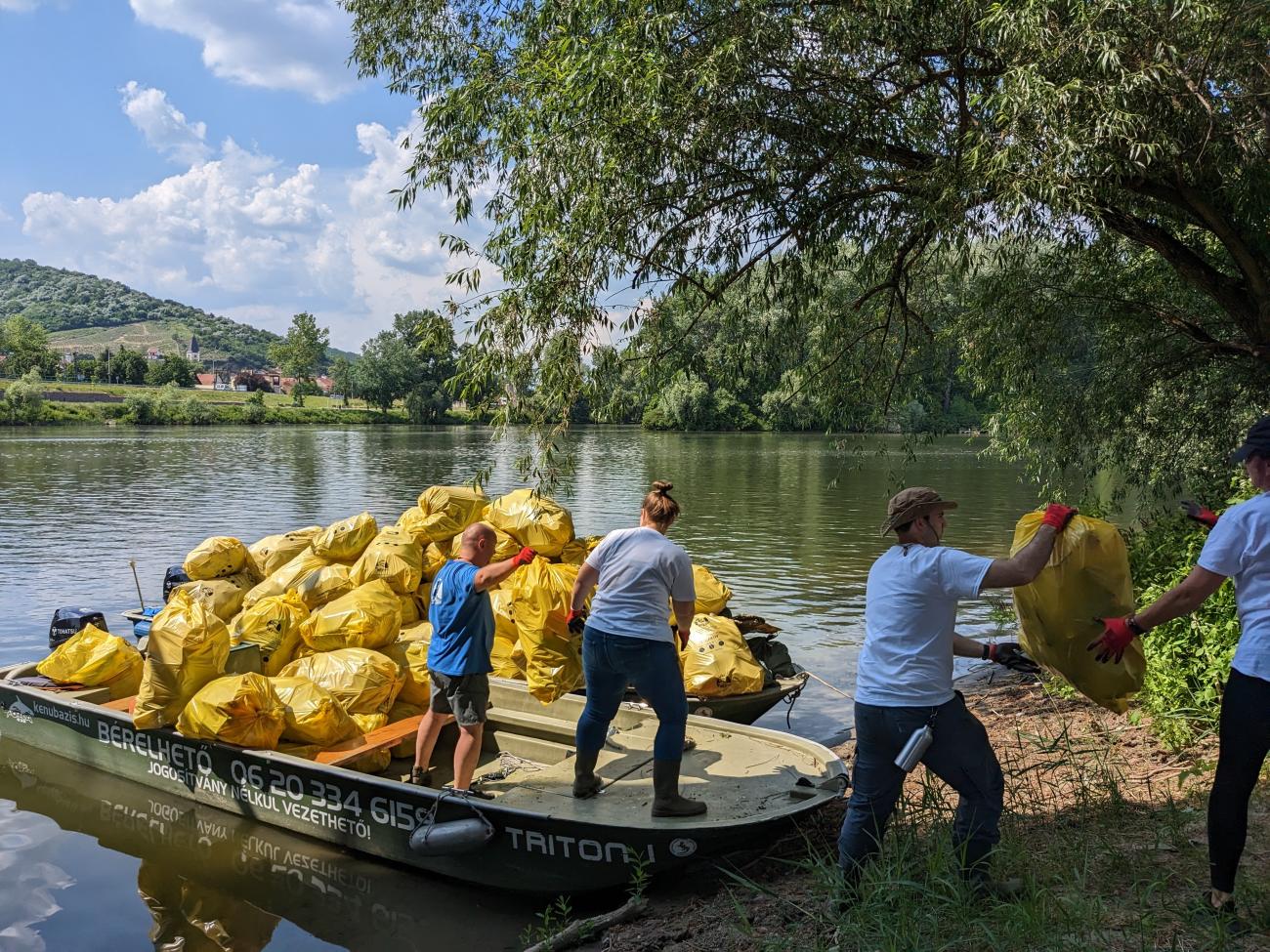 hulladék gyűjtése