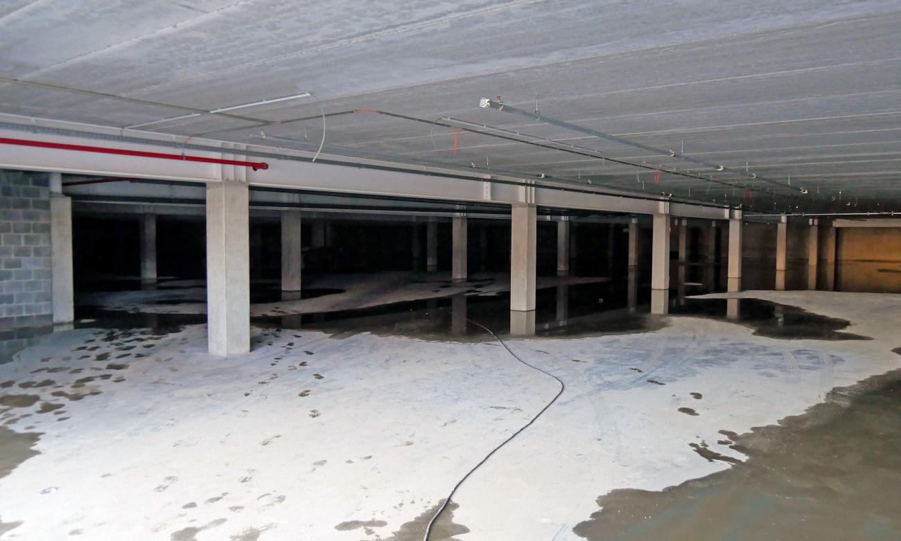 The car park in Schoten