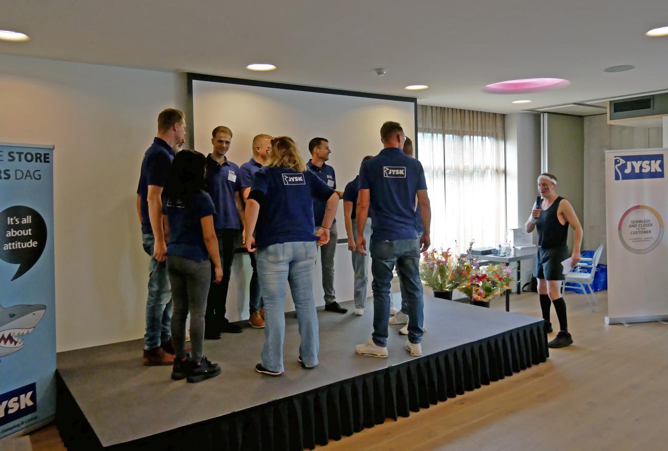 De energizer van de Nationale Store Managers Dag