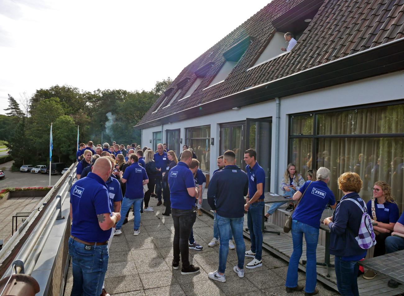 Een break op het dakterras